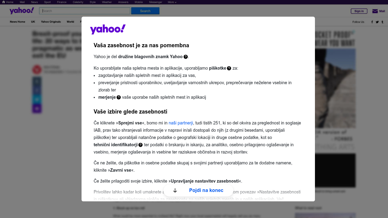 A screenshot of Yahoo Finance showing the current price and basic information for BTC-USD, a common source for market headlines.